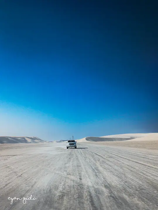 The desert, Doha, 28 June 2026
